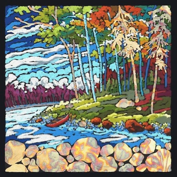 Evening Destination
20 x 20 framed
Giclee with hand stamped foil on paper
$750